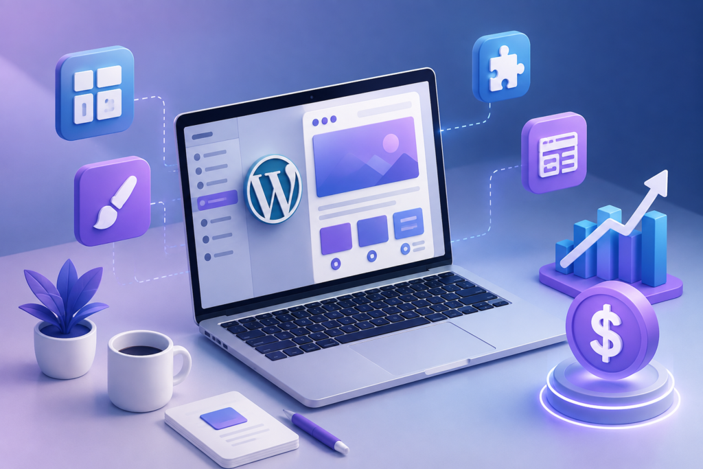 قیمت طراحی وب سایت با وردپرس